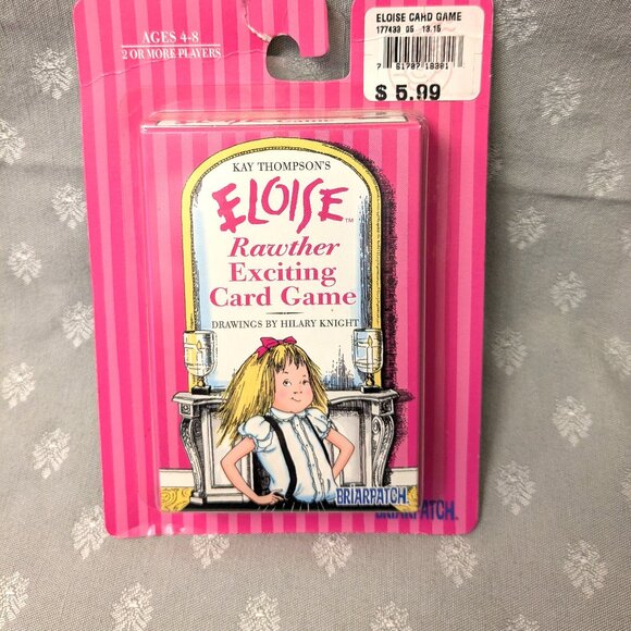 New! Eloise at the Plaza Card Game Kay Thompson - Picture 1 of 2